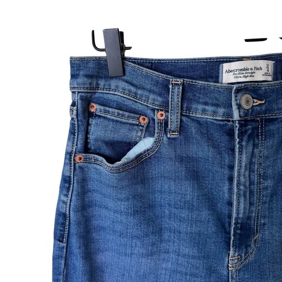 ABERCROMBIE & FITCH The Slim Straight Ultra High Rise 27/4R - Picture 4 of 5